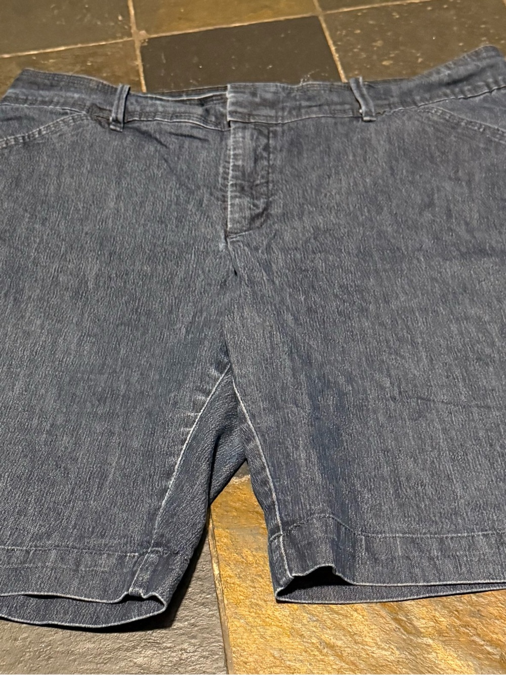 Lee Women's Indigo Cargo Shorts